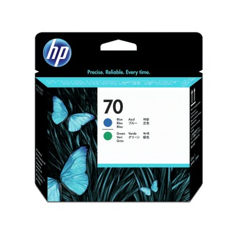 HP 70 Blue and Green (C9408A)