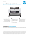 HP DesignJet T1600 Printer series (English)