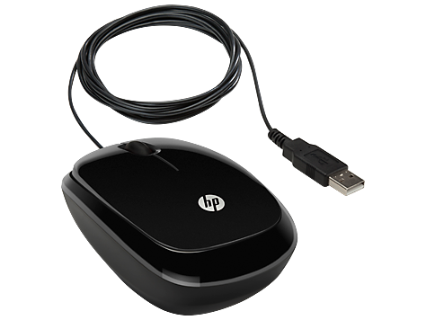 Mouse HP X1200 (Sparkling Black) cons
