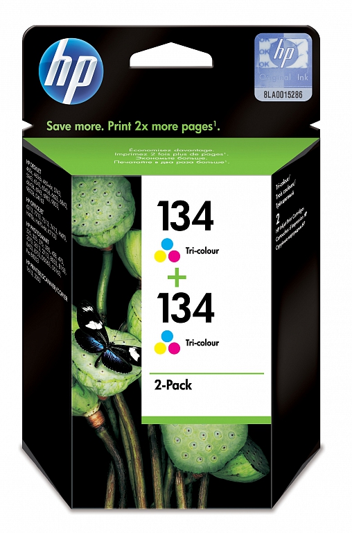 HP 2-pack 134 color (C9505HE)