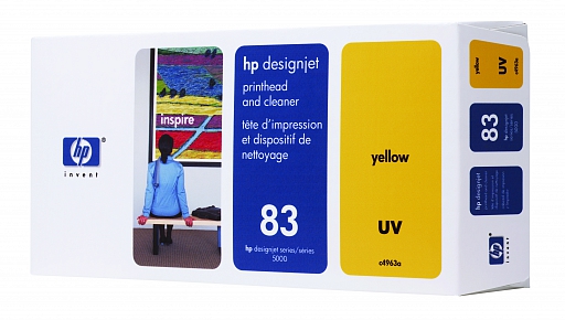   HP 83 UV Yellow
